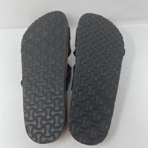 Seranoma Double Buckle Criss Cross Strap Cork Footbed Sandals Size 11 New - Picture 7 of 8